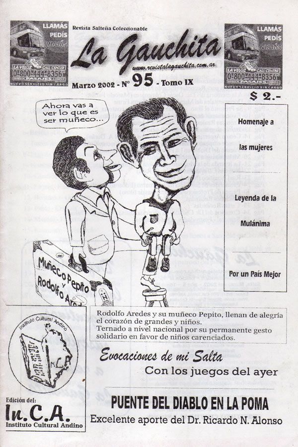 Portada de La Gauchita Nº95