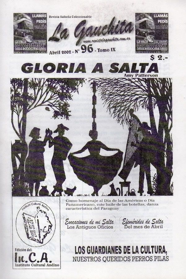 Portada de La Gauchita Nº96